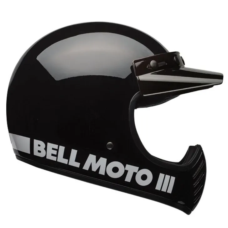 CASQUE BELL MOTO 3 – Classic Black / ECE 22-06