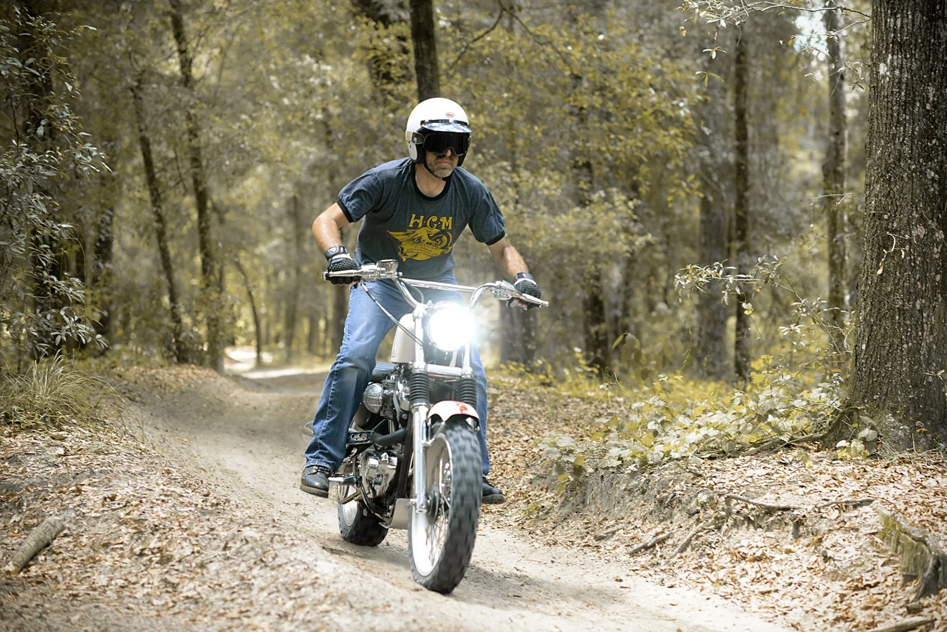 CASQUE BELL – CUSTOM 500 / Vintage white – Image 3