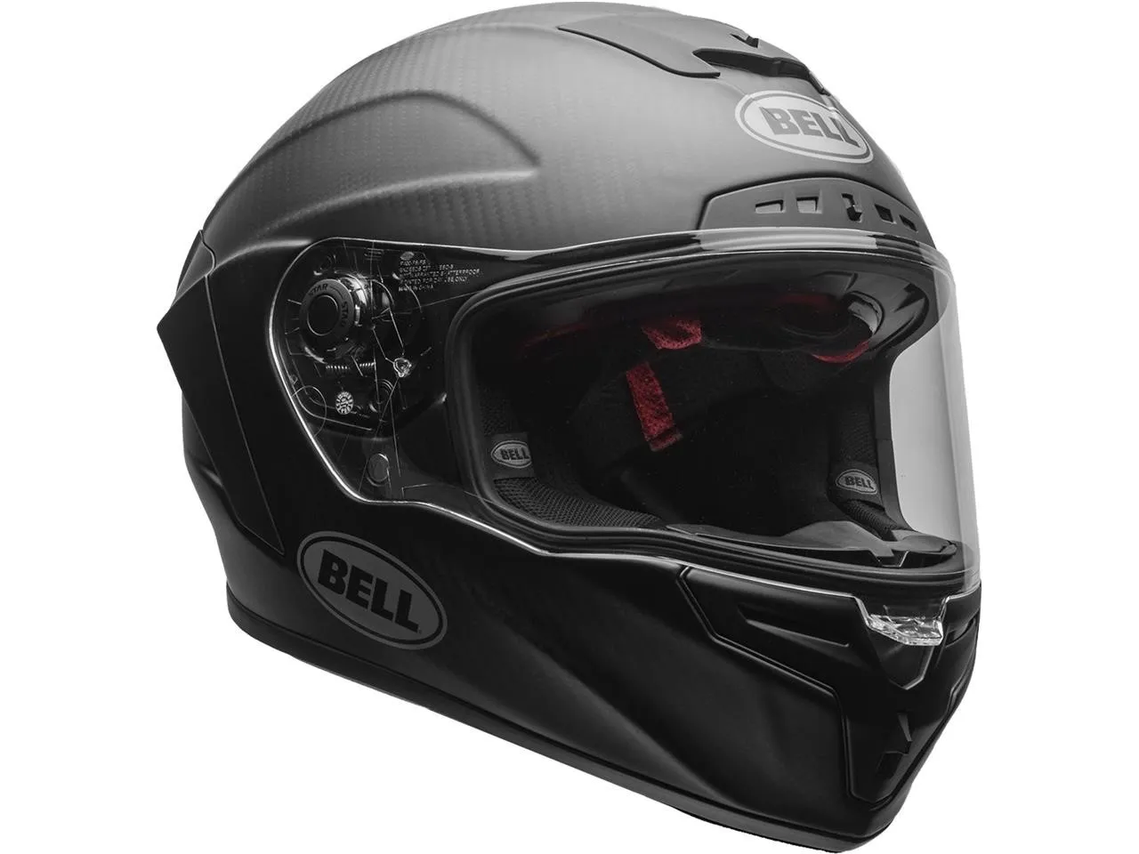 Casque BELL Race Star Flex DLX Solid Carbone Matte – Image 3