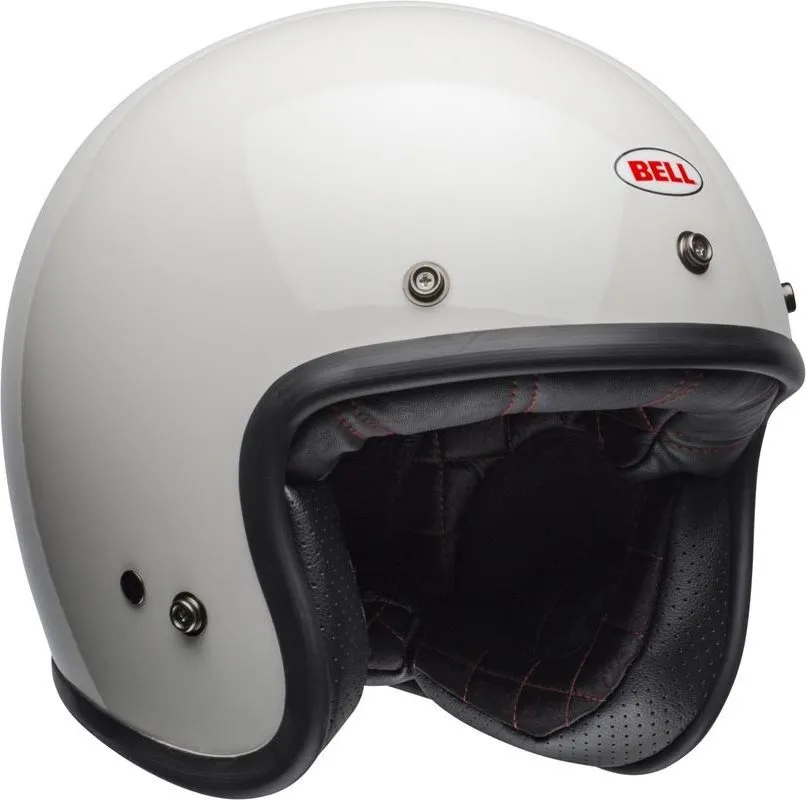 CASQUE BELL – CUSTOM 500 / Vintage white