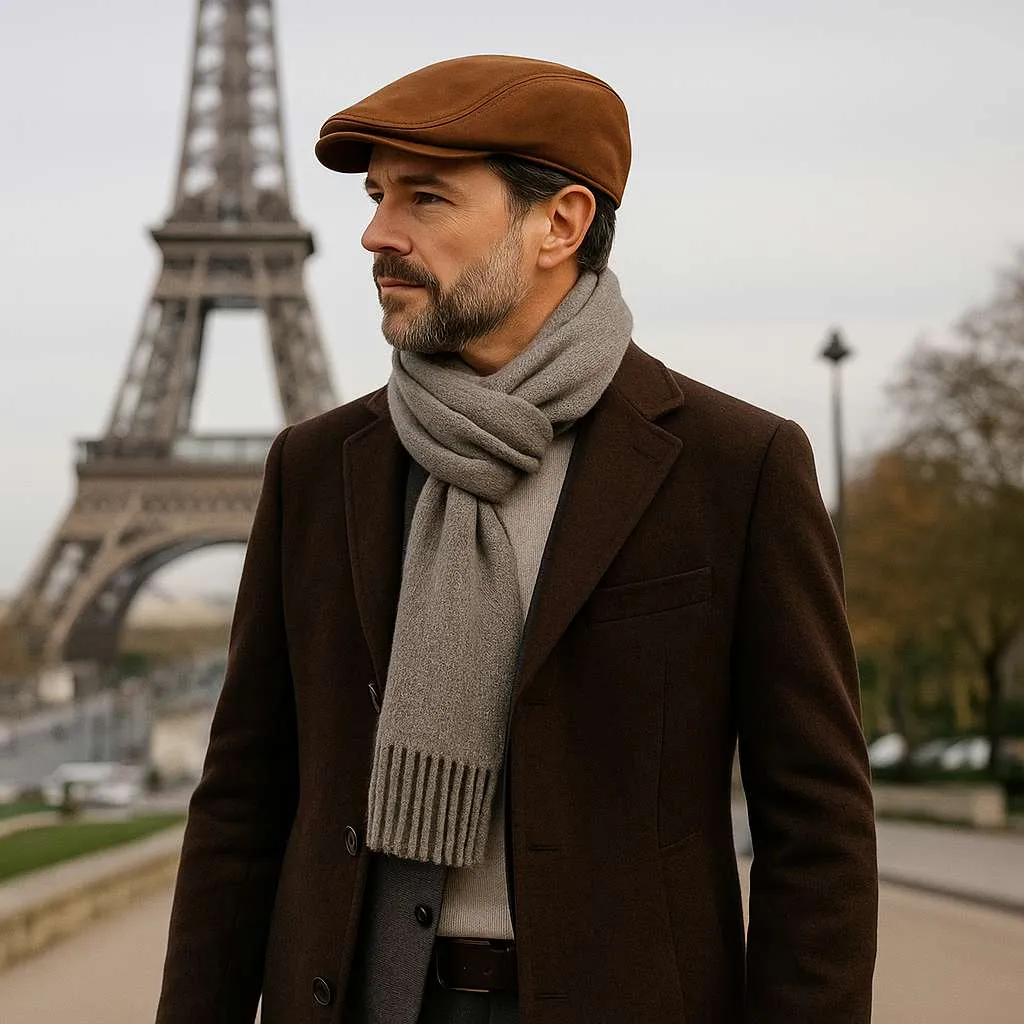 Béret Homme en Daim - Softlu – Image 2