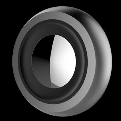 Kit Vise – BOLT – pour Casque jet Guang – Silver Cup Black Ring Silver Eye