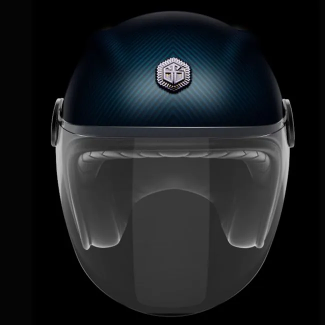 CASQUE JET GUANG Sodalite Matte – Image 3