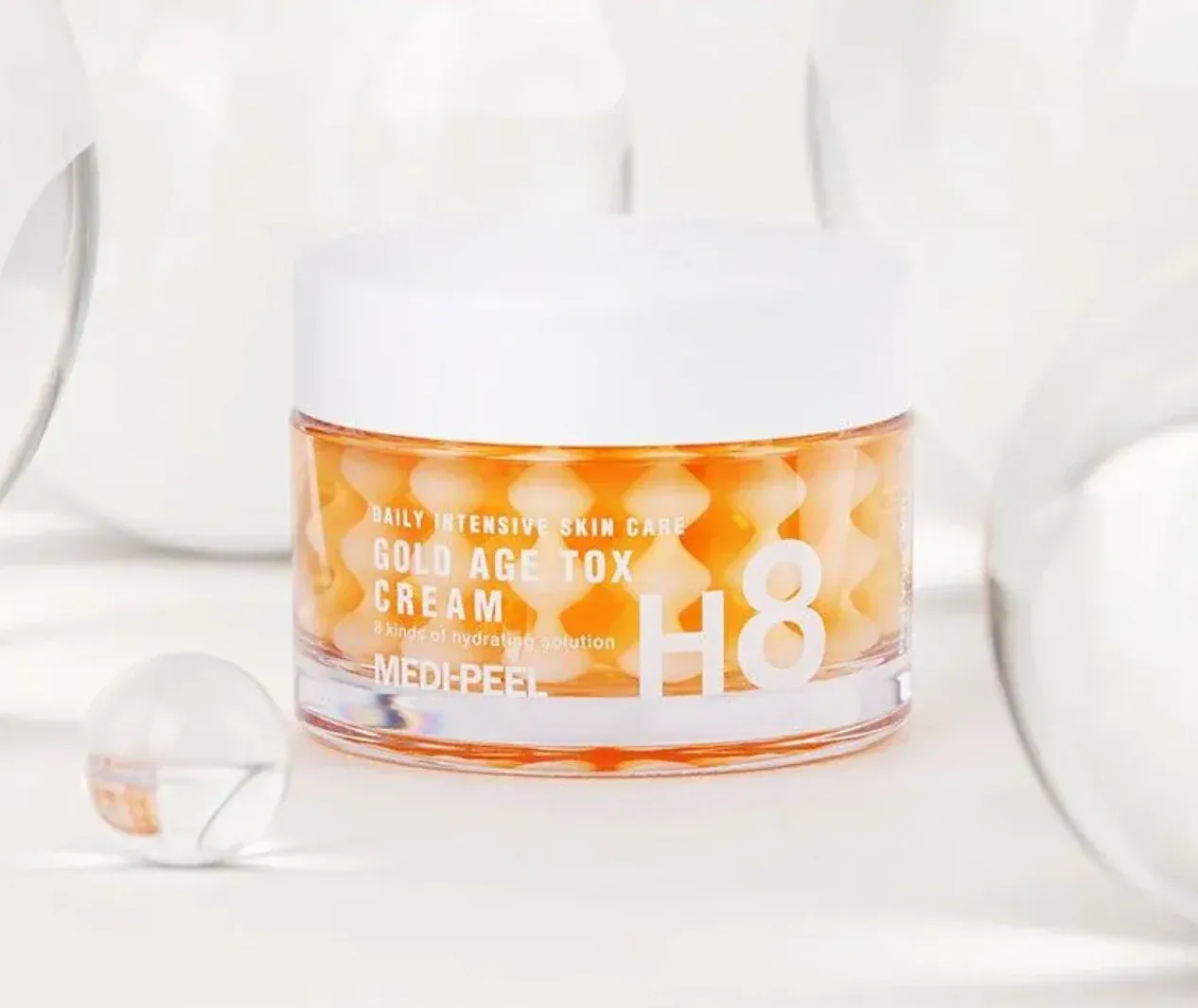 Gold Age Tox H8 Crème de Nuit - Fermeté et hydratation (50g)