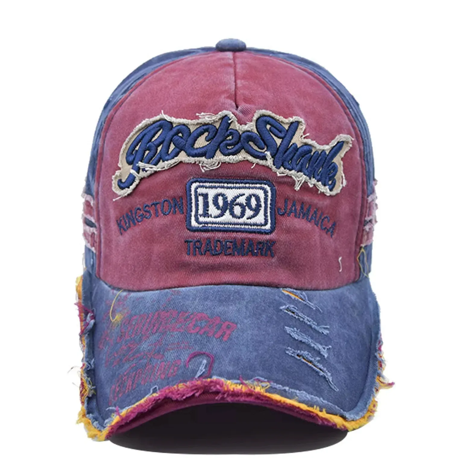 Casquette Vintage Patchwork – Image 3