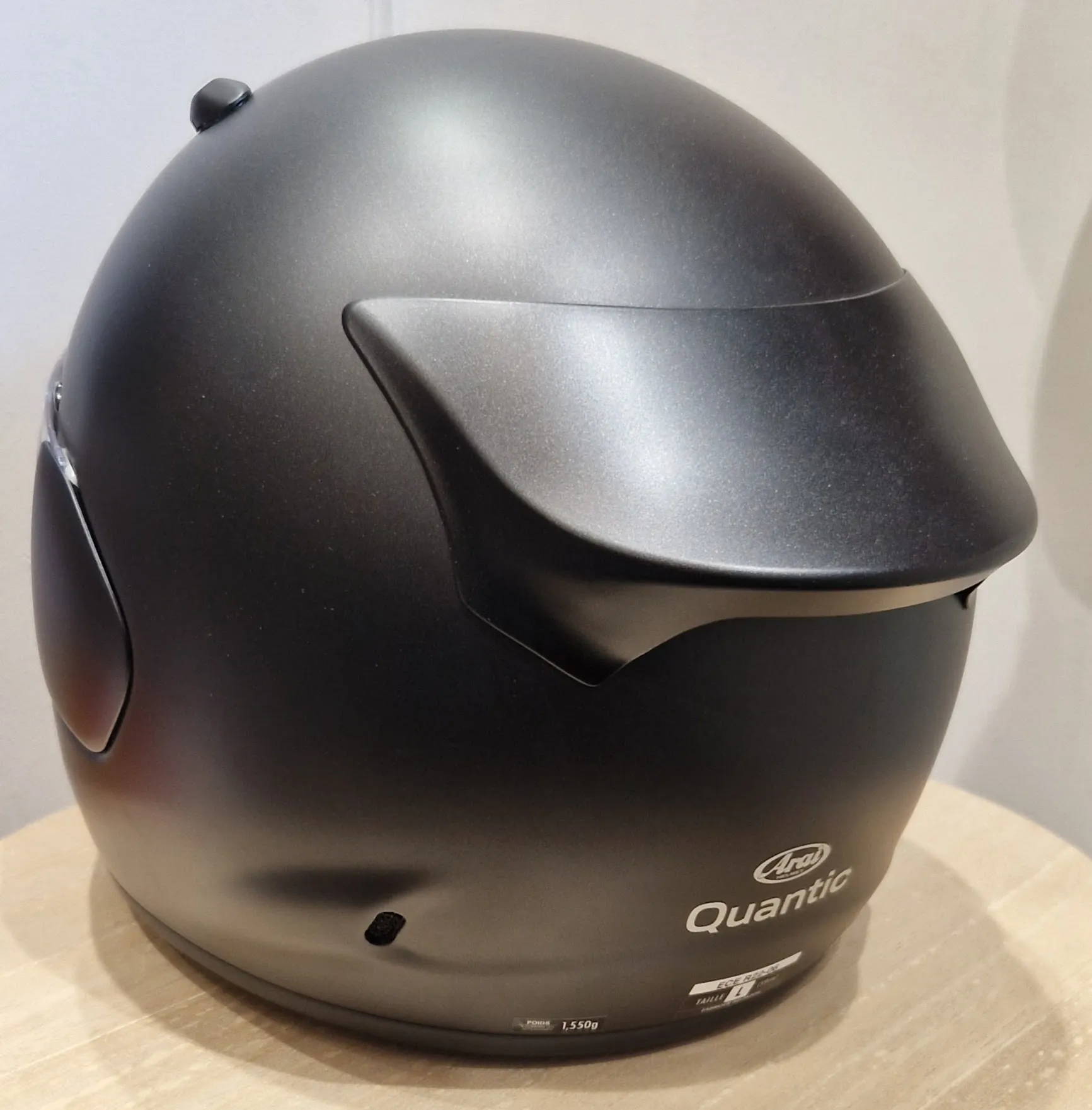 Casque Arai QUANTIC – Frost Black (noir mat) – Image 3