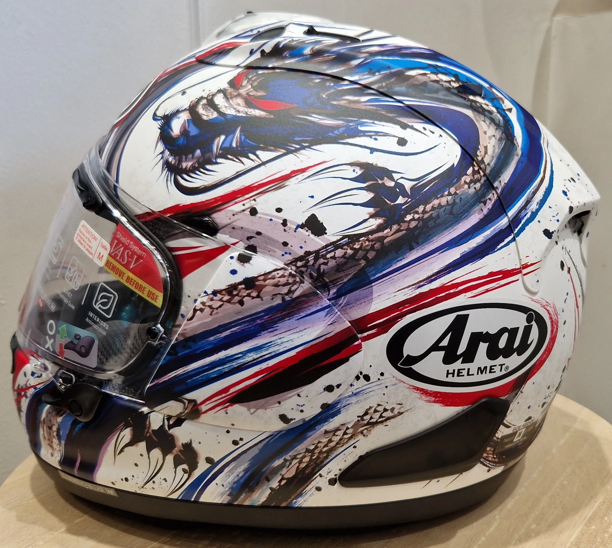 Casque ARAI RX-7V EVO KIYO TRICO – Réplica – Image 2