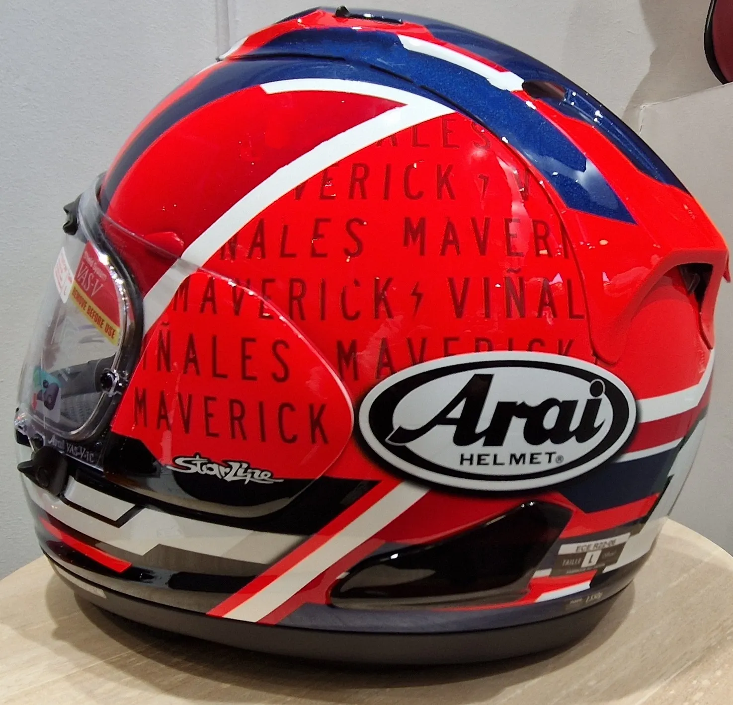 Casque Arai RX-7V EVO – Maverick Replica – Image 2