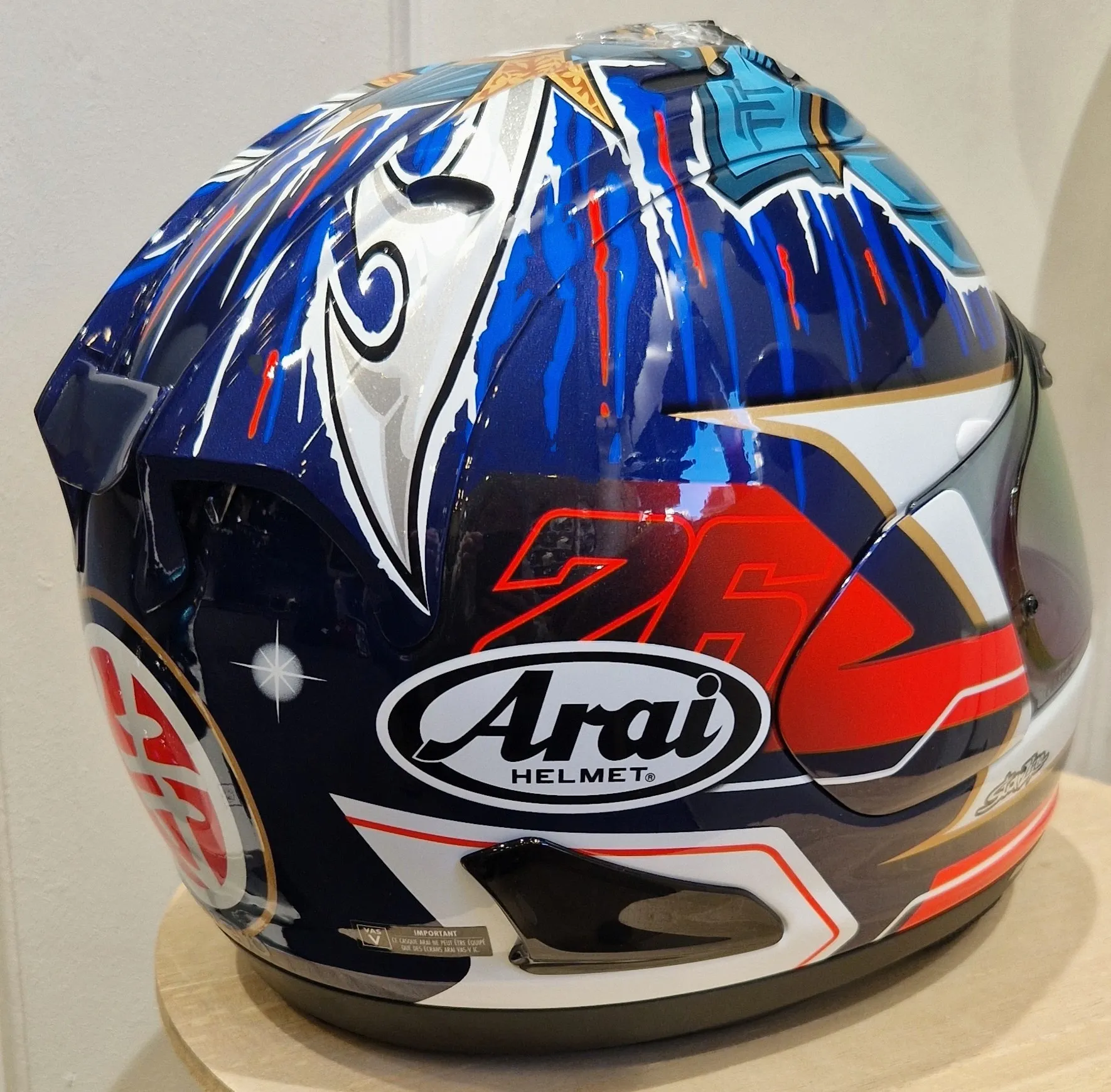 Casque Arai RX-7V EVO – PEDROSA SHOGUN / NEW 2025 – Image 2