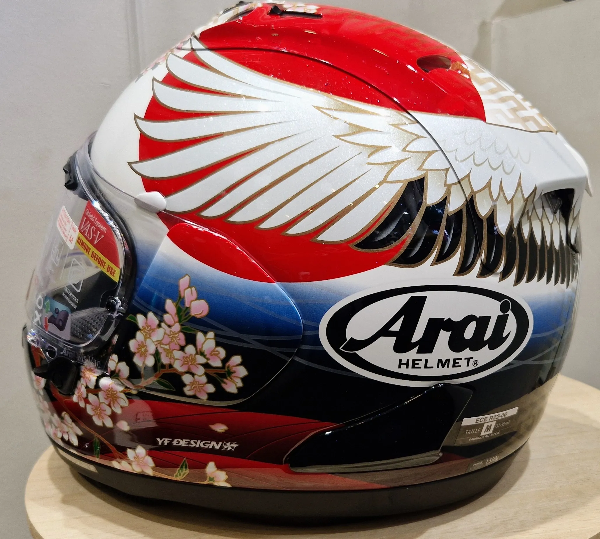 Casque Arai RX-7V EVO – TSUBASA / NEW 2025 – Image 2