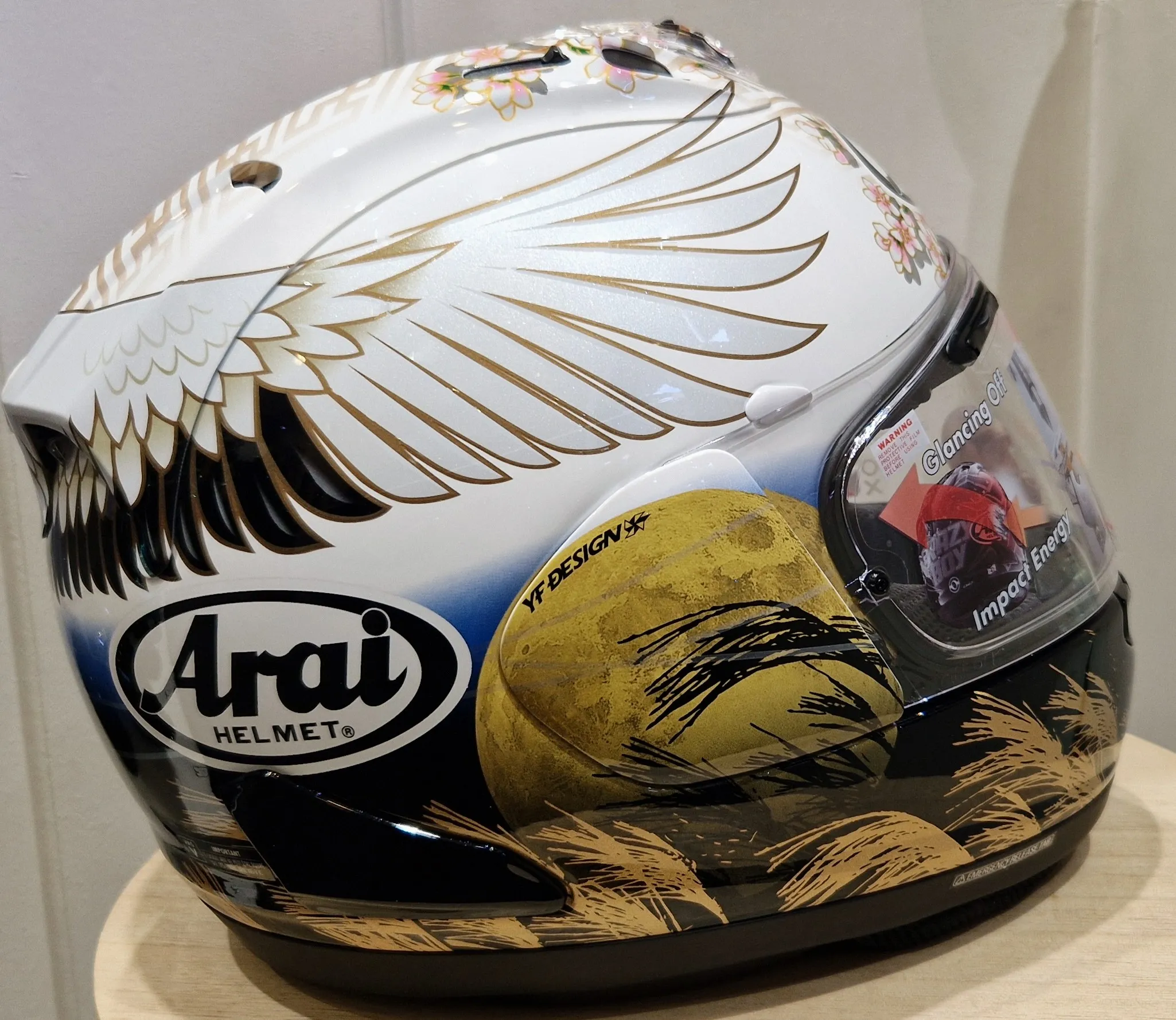 Casque Arai RX-7V EVO – TSUBASA / NEW 2025 – Image 3