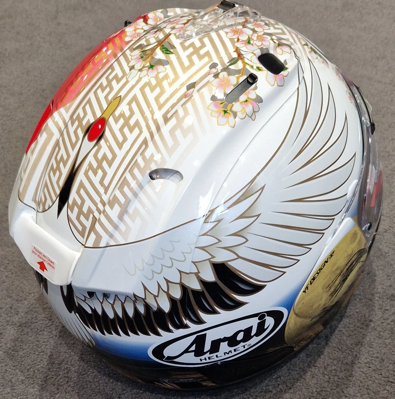 Casque Arai RX-7V EVO – TSUBASA / NEW 2025 – Image 5