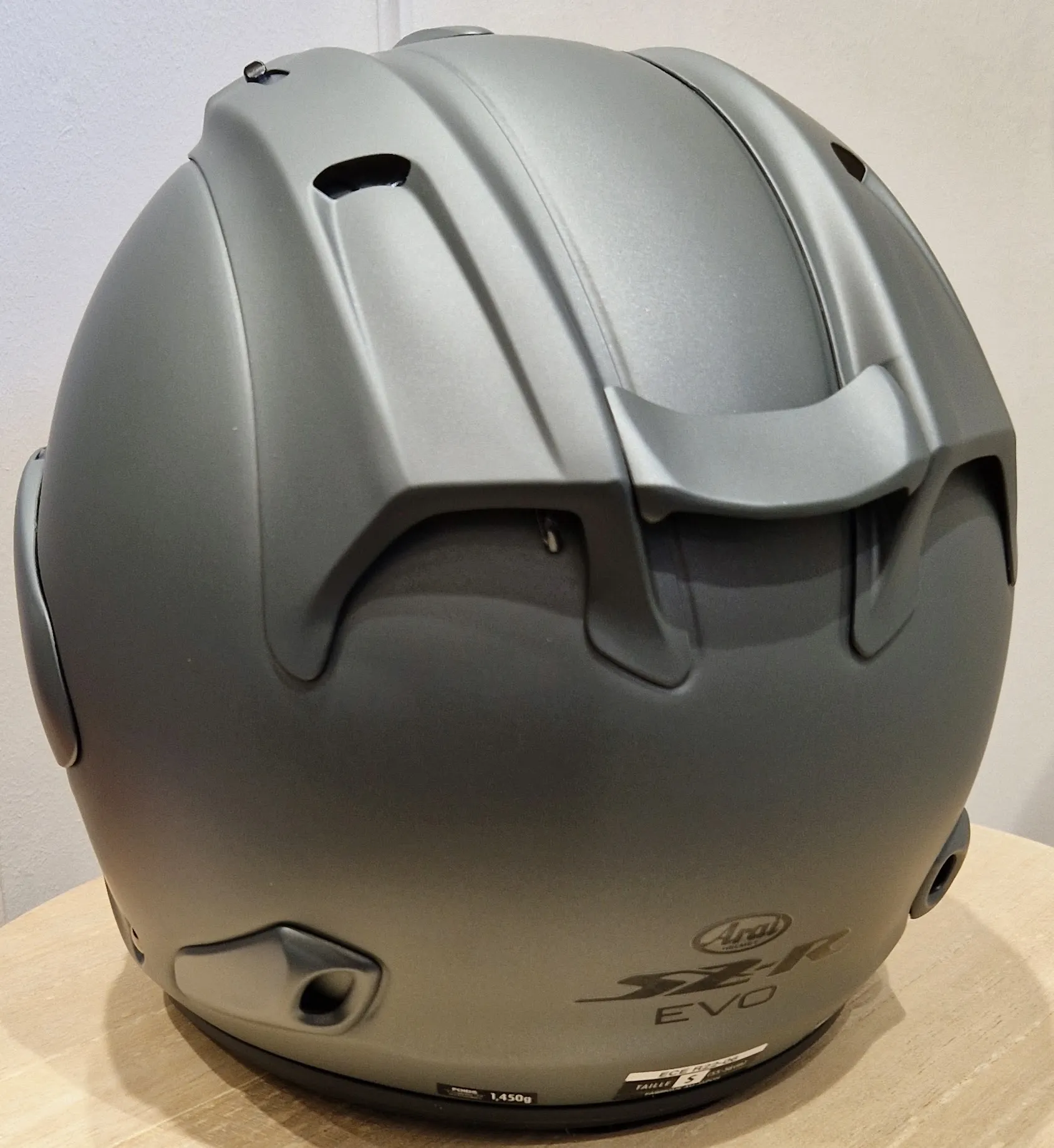 Casque Arai SZ-R VAS EVO Green Mat (Gris-Vert MAT) – Image 3