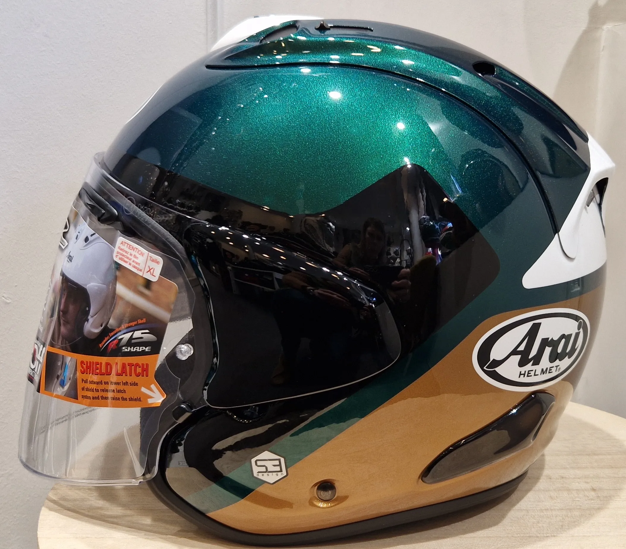 Casque Arai SZ-R VAS EVO – Legante vert – Image 5
