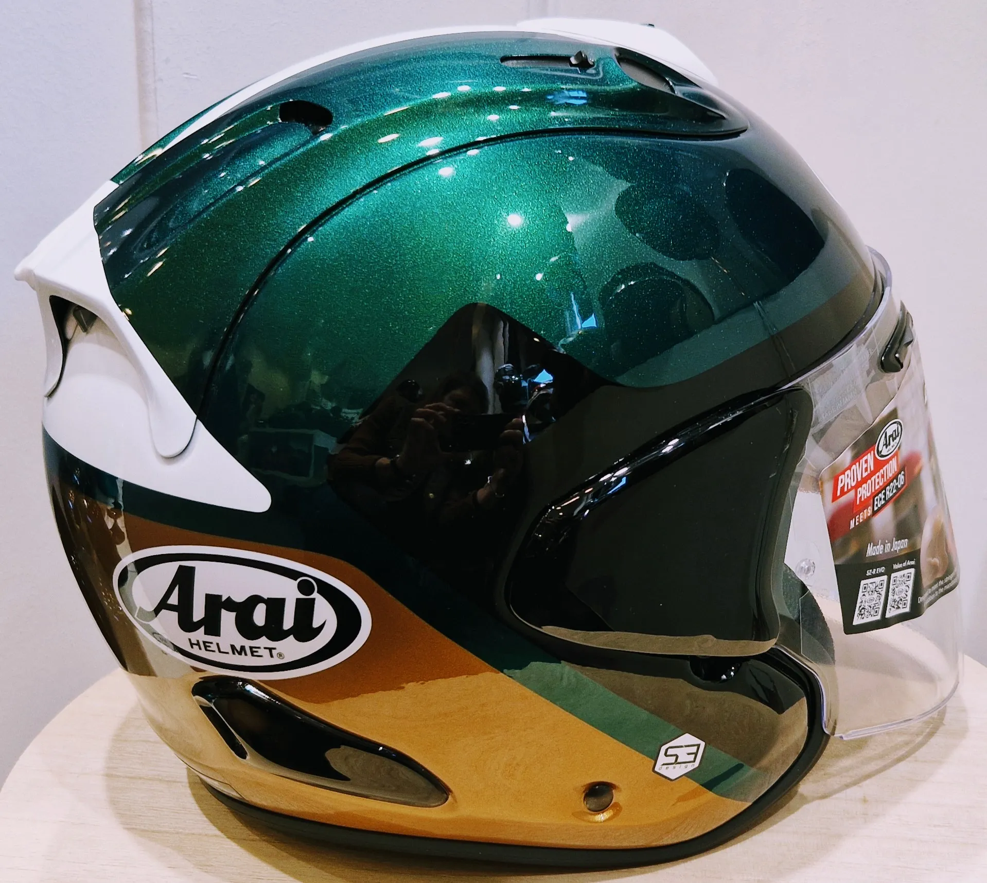 Casque Arai SZ-R VAS EVO – Legante vert – Image 3