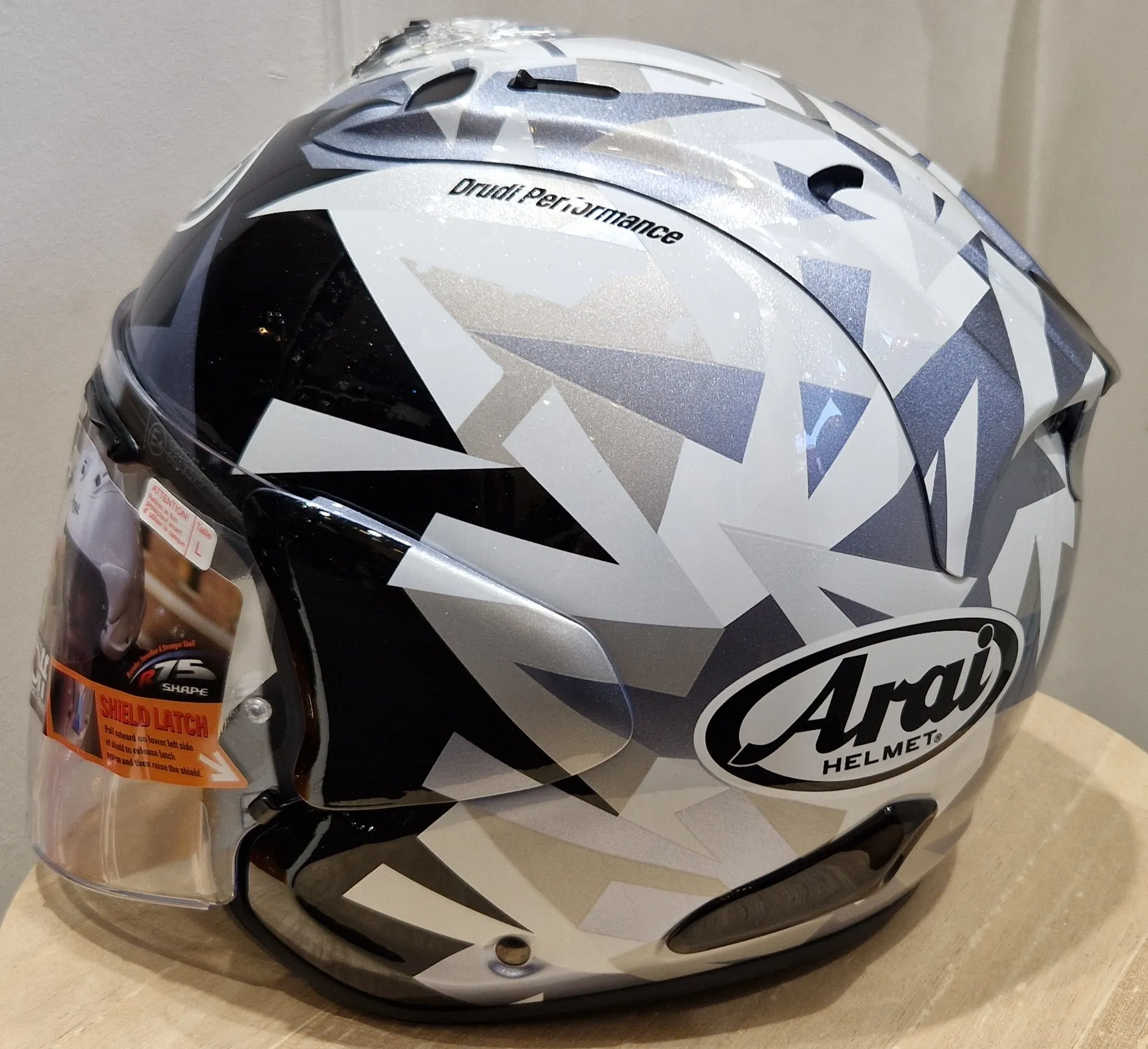 Casque Arai SZ-R VAS EVO – Mimesis Blanc – Image 2