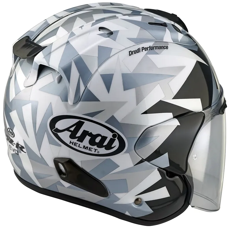 Casque Arai SZ-R VAS EVO – Mimesis Blanc – Image 5