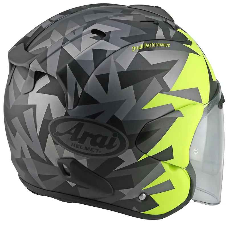 Casque Arai SZ-R VAS EVO – Mimesis Jaune – Image 7
