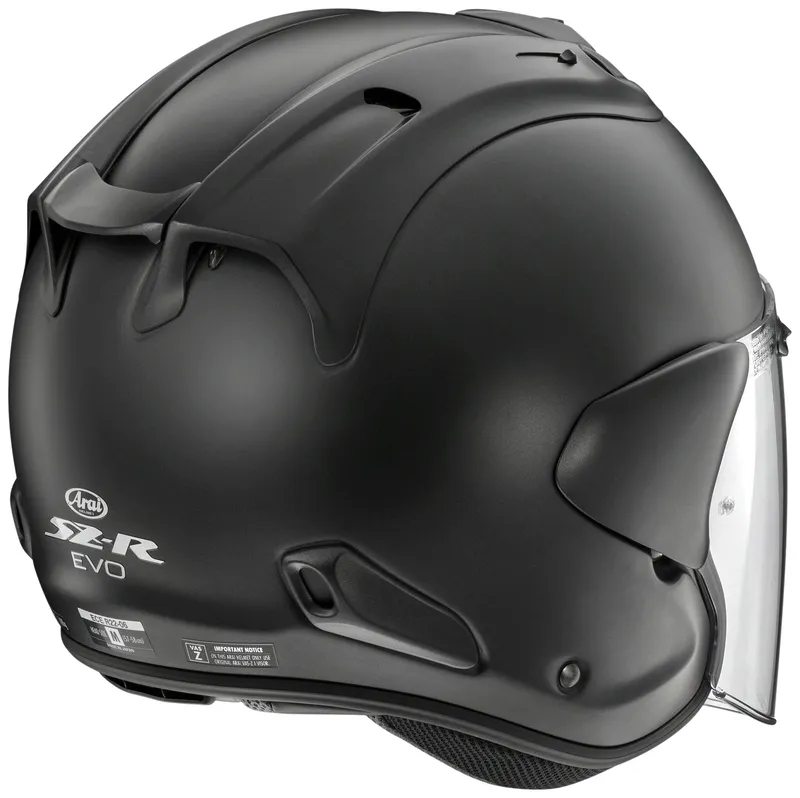 Casque Arai SZ-R VAS EVO Frost Black (NOIR MAT) – Image 3
