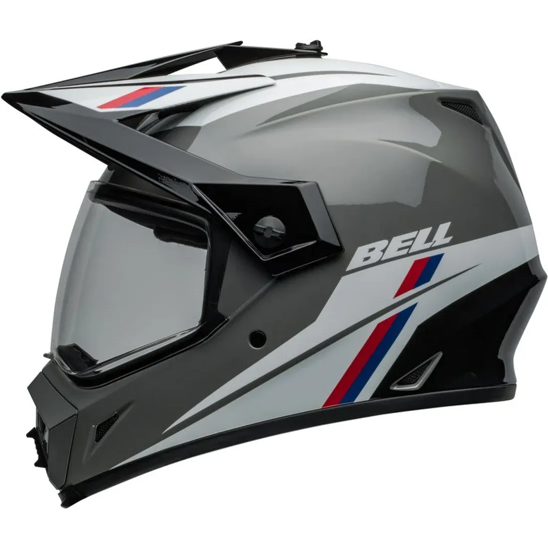 Casque BELL MX 9 Adventure MIPS – Alpine Gloss Nardo/Black / ECE 22-06 – Image 4