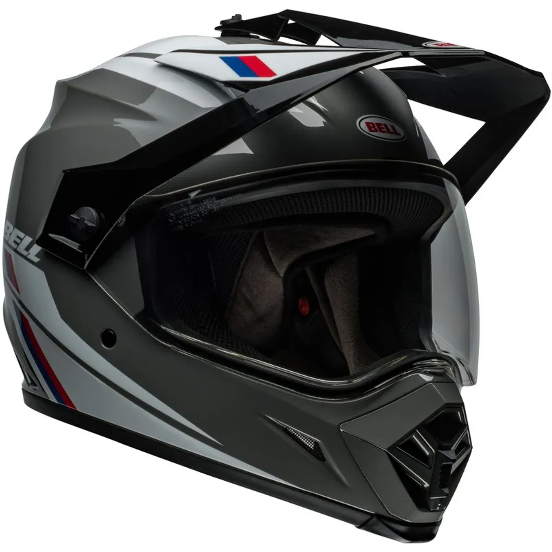 Casque BELL MX 9 Adventure MIPS – Alpine Gloss Nardo/Black / ECE 22-06 – Image 7