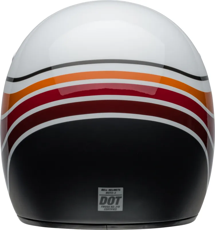 CASQUE BELL MOTO 3 RDS Saddleback Satin/Gloss/White/Black – Image 5