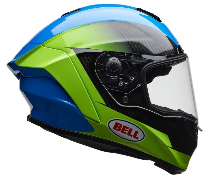 Casque BELL Race Star DLX Flex – Corsa Blue/Fluo