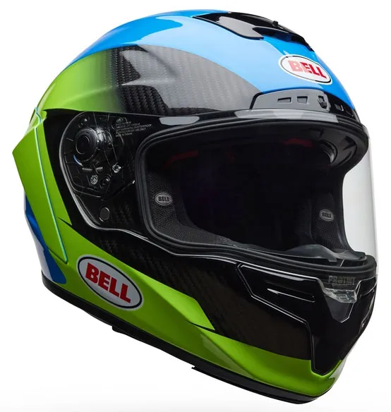 Casque BELL Race Star DLX Flex – Corsa Blue/Fluo – Image 2