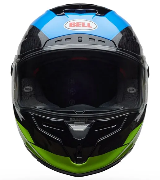 Casque BELL Race Star DLX Flex – Corsa Blue/Fluo – Image 3