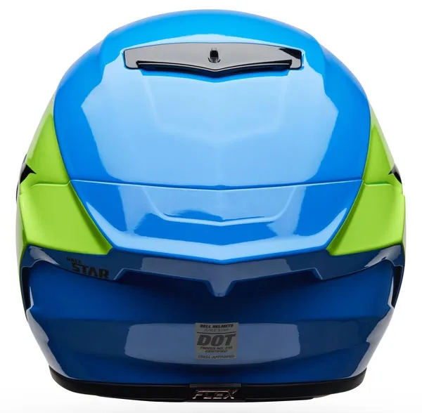 Casque BELL Race Star DLX Flex – Corsa Blue/Fluo – Image 6