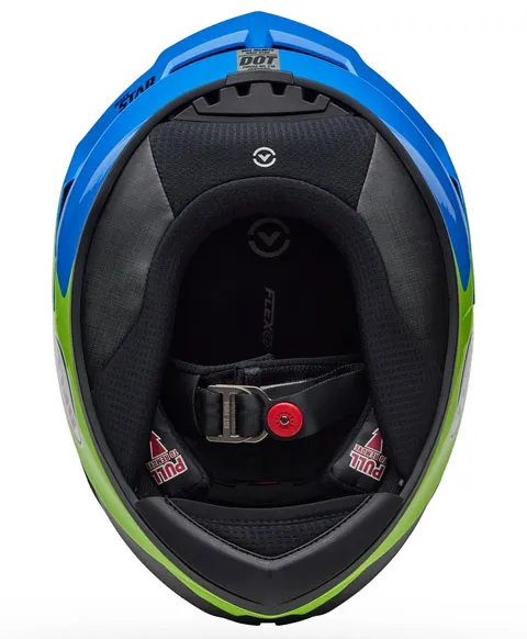 Casque BELL Race Star DLX Flex – Corsa Blue/Fluo – Image 4