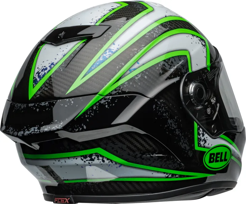 Casque BELL Race Star DLX Flex – XENON Gloss Black/ KRYPTONITE