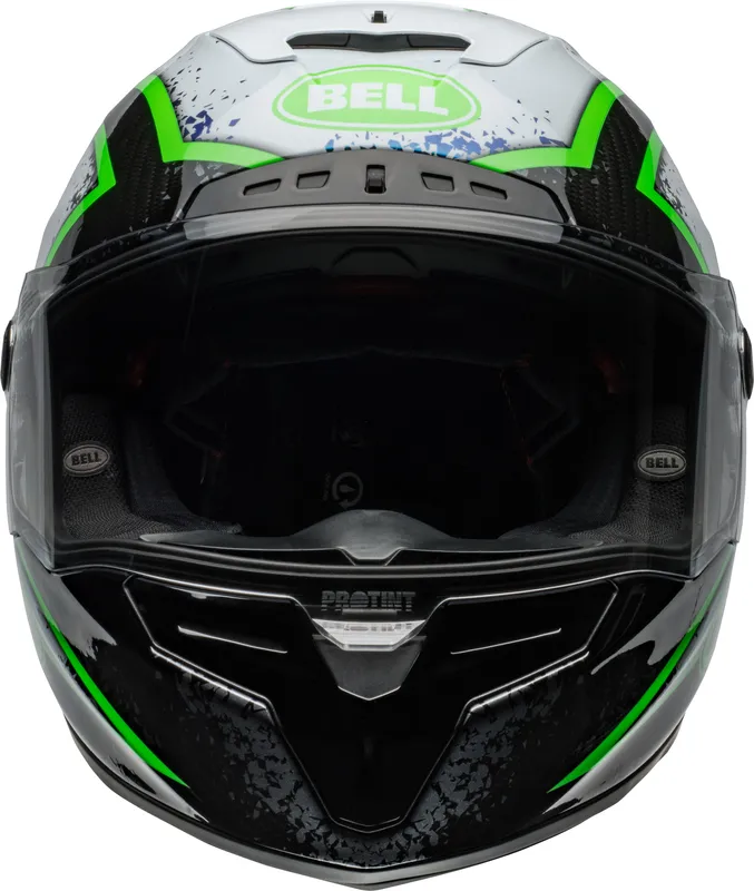 Casque BELL Race Star DLX Flex – XENON Gloss Black/ KRYPTONITE – Image 5