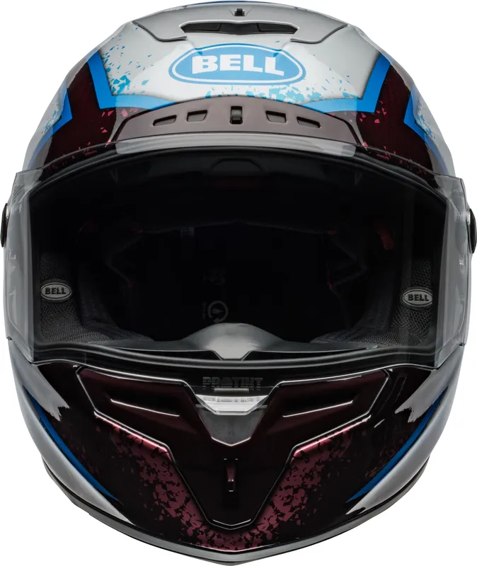 Casque BELL Race Star DLX Flex – XENON Gloss Red/ SILVER – Image 5