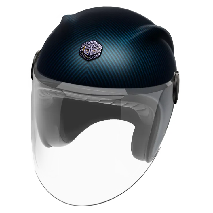 CASQUE JET GUANG Sodalite Matte – Image 2