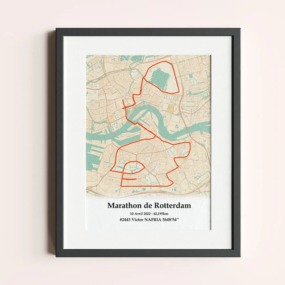 Affiche Marathon de Rotterdam – Image 3