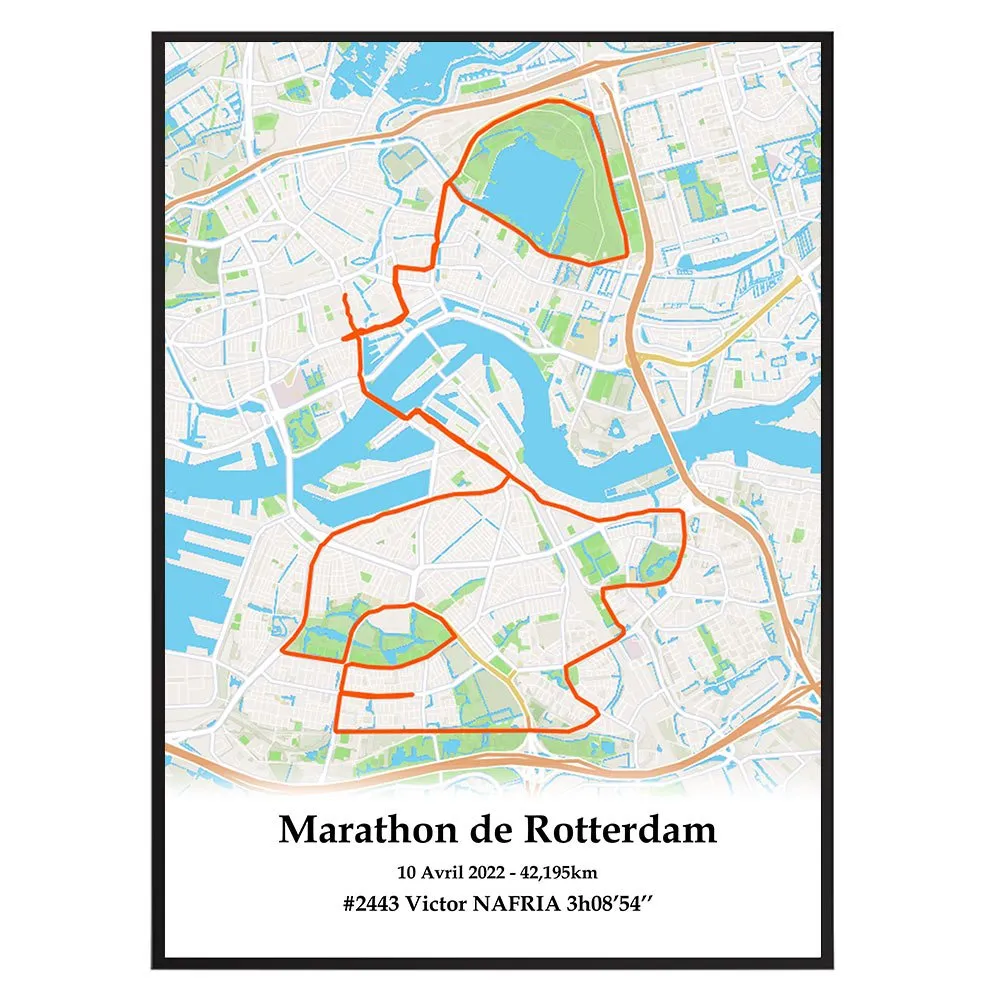 Affiche Marathon de Rotterdam – Image 5