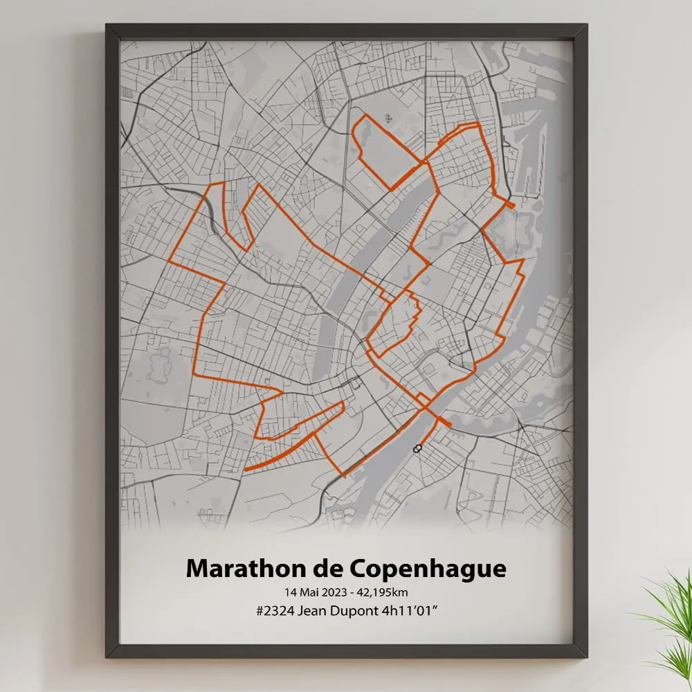 Affiche Marathon de Copenhague – Image 4