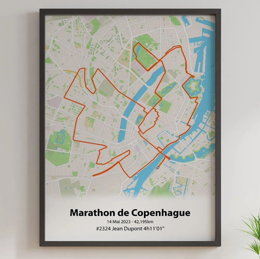 Affiche Marathon de Copenhague – Image 2