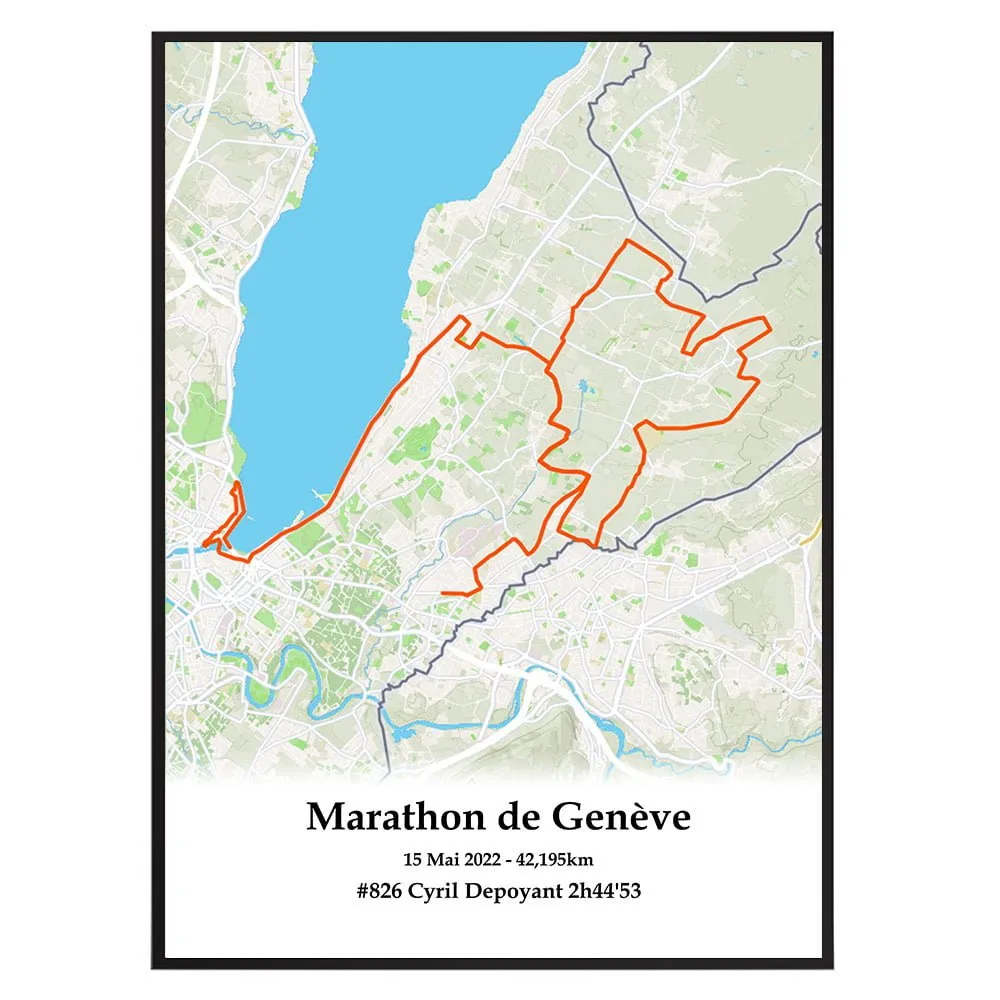 Affiche Marathon de Genève – Image 2