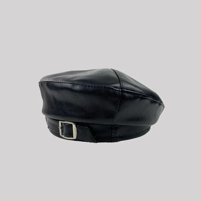 Béret en Cuir Femme – Image 3