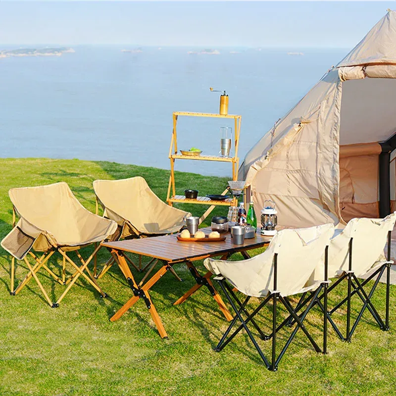 Chaise pliante de plage légère et pratique – Image 3