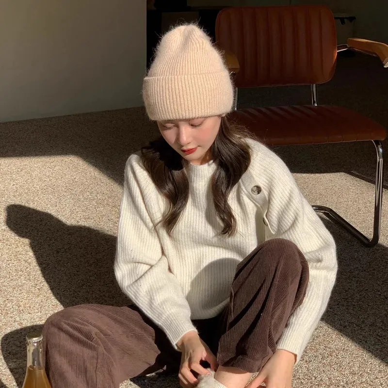 Bonnet Femme Classique en Cachemire - Elysa – Image 5