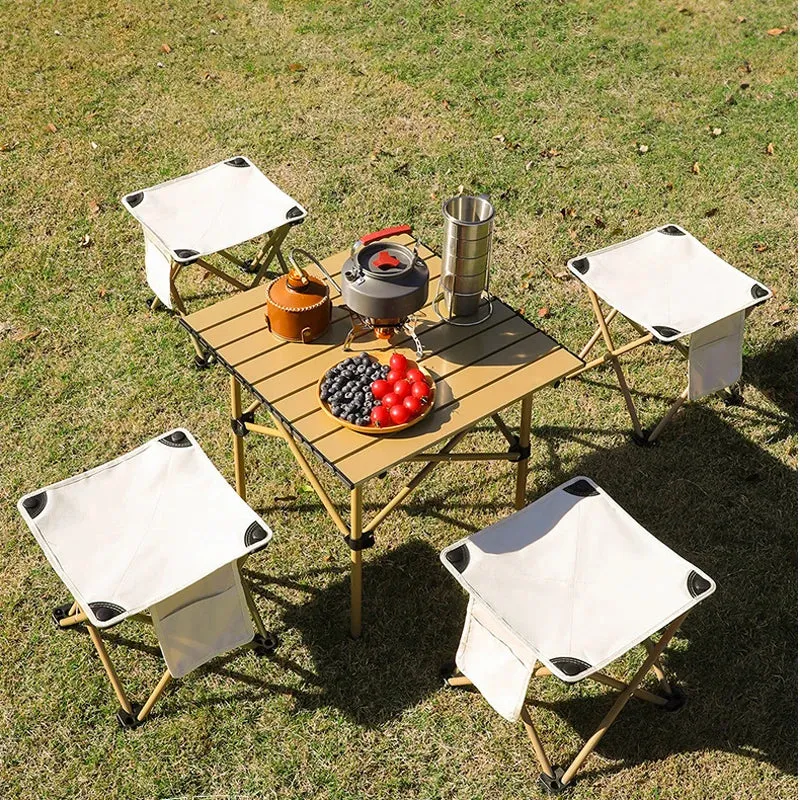 Tabouret pliant de camping WESTTUNE ultra-portable – Image 2