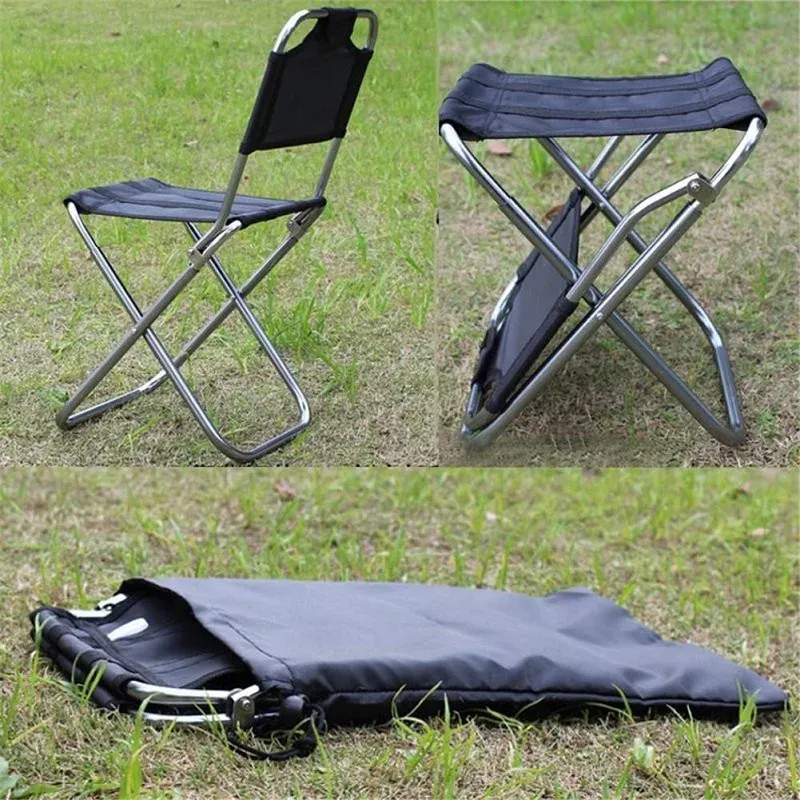 Tabouret pliant de camping ultra-pratique – Image 2