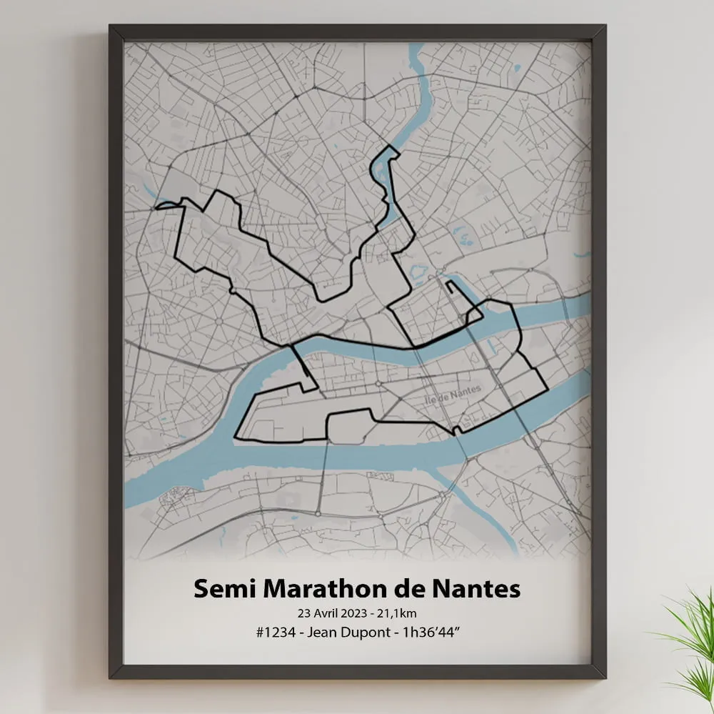 Affiche Semi Marathon de Nantes – Image 7