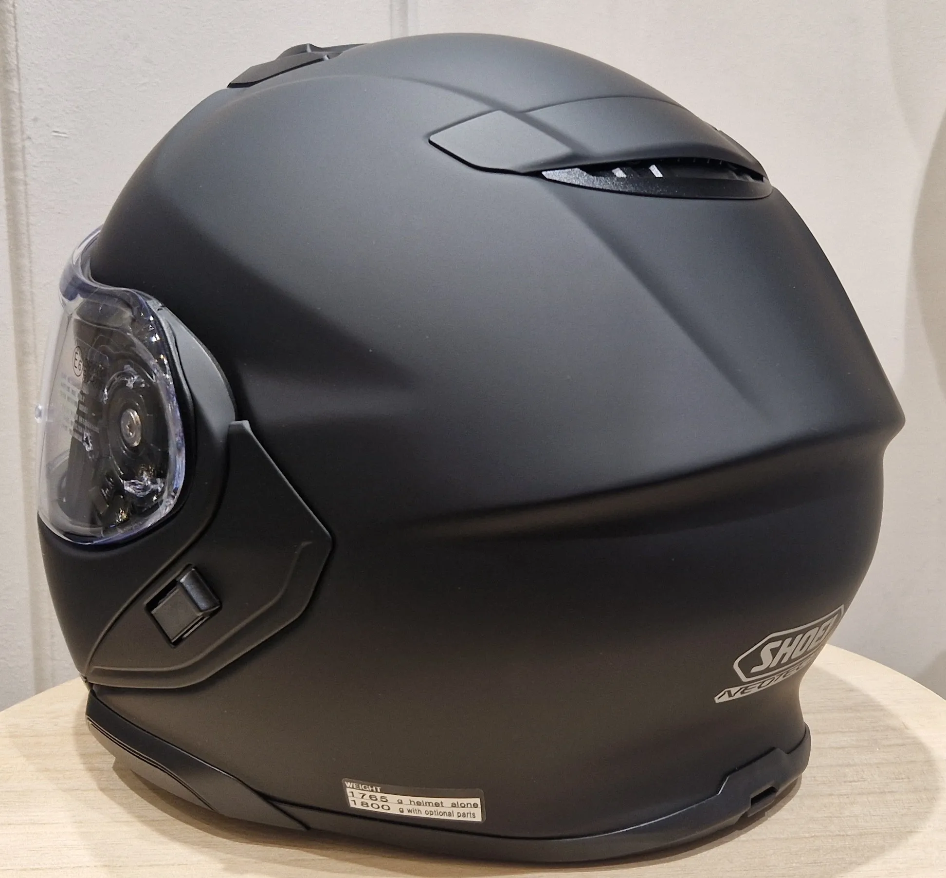 Casque SHOEI Neotec 3 Mat Black (Noir Mat) – Image 4