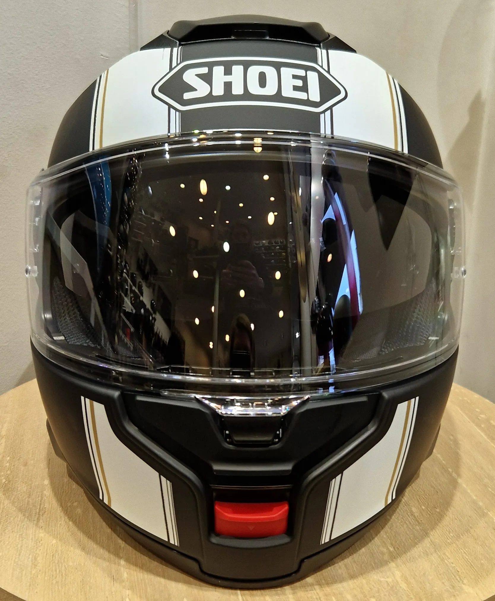 Casque SHOEI Neotec 3 Satori TC-5 (Noir mat) – Image 5