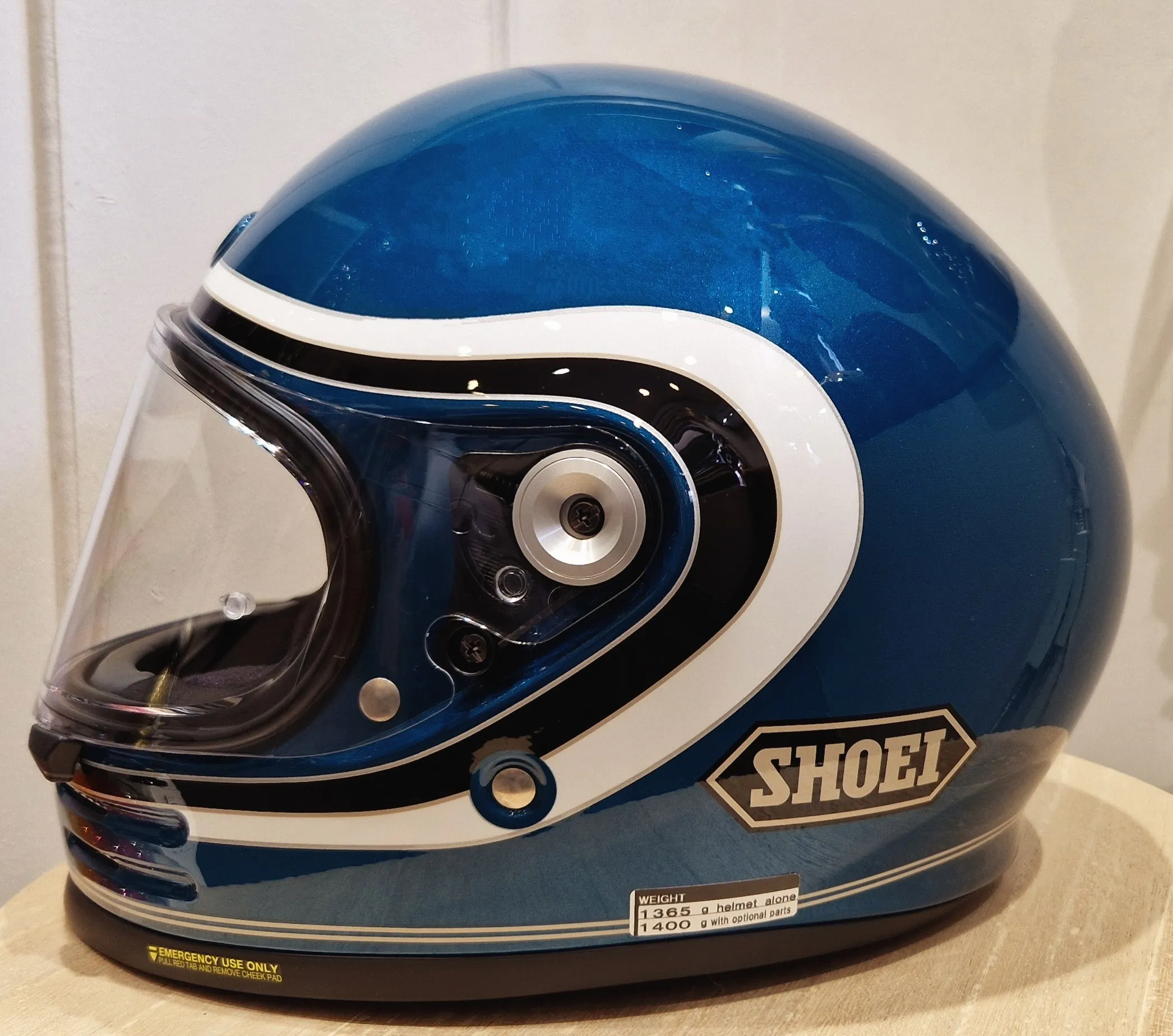 Casque SHOEI Glamster 06 BIVOUAC TC2 Bleu – Image 2