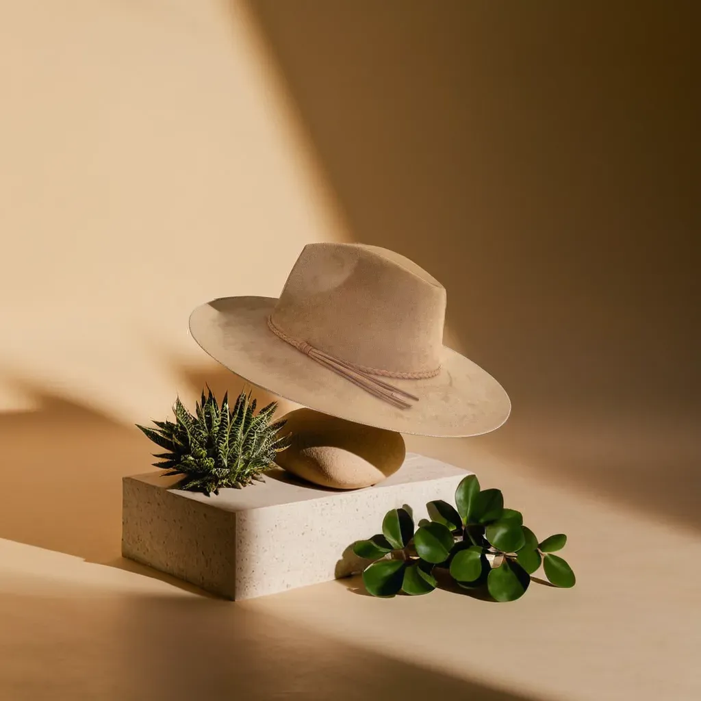 Chapeau Fedora Suede Classy – Image 3